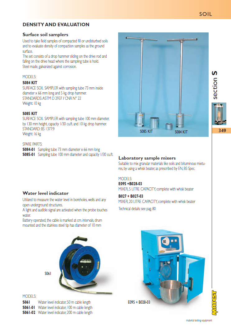 Matest laboriseadmete tootekataloog, lk 349
