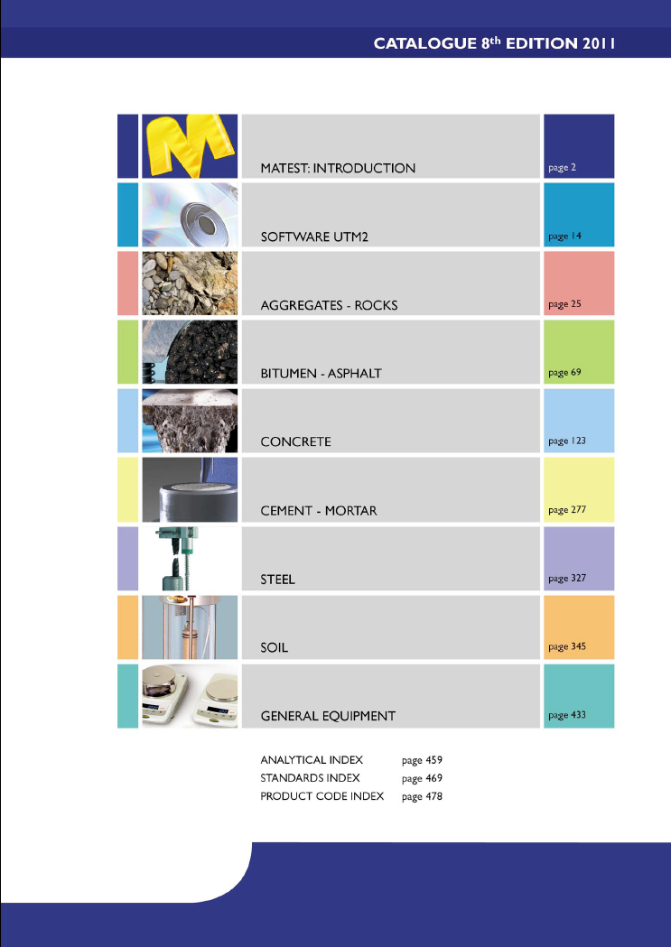 Matest laboriseadmete tootekataloog, lk 1