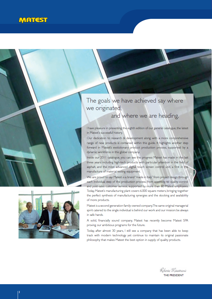 Matest laboriseadmete tootekataloog, lk 2