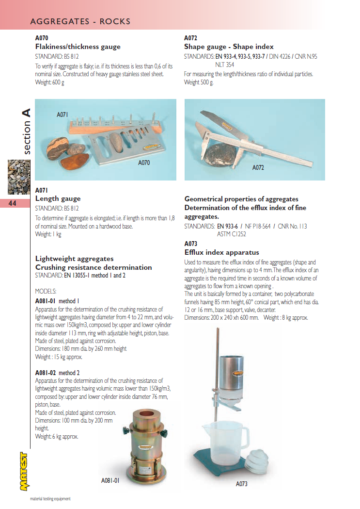 Matest laboriseadmete tootekataloog, lk 44