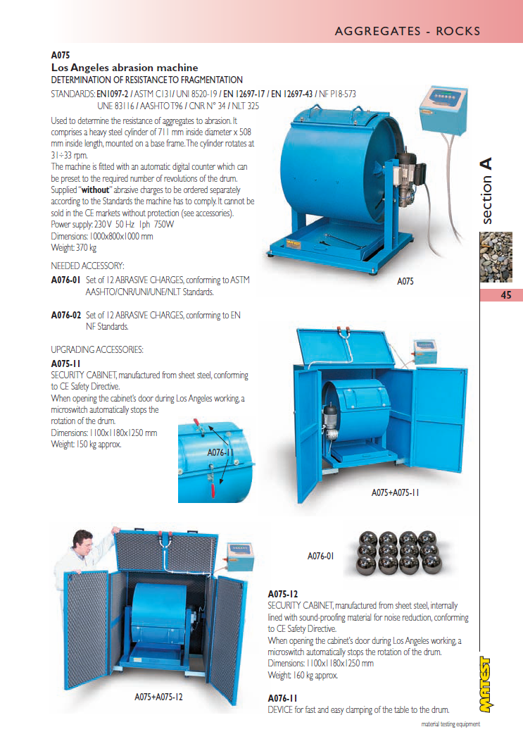 Matest laboriseadmete tootekataloog, lk 45