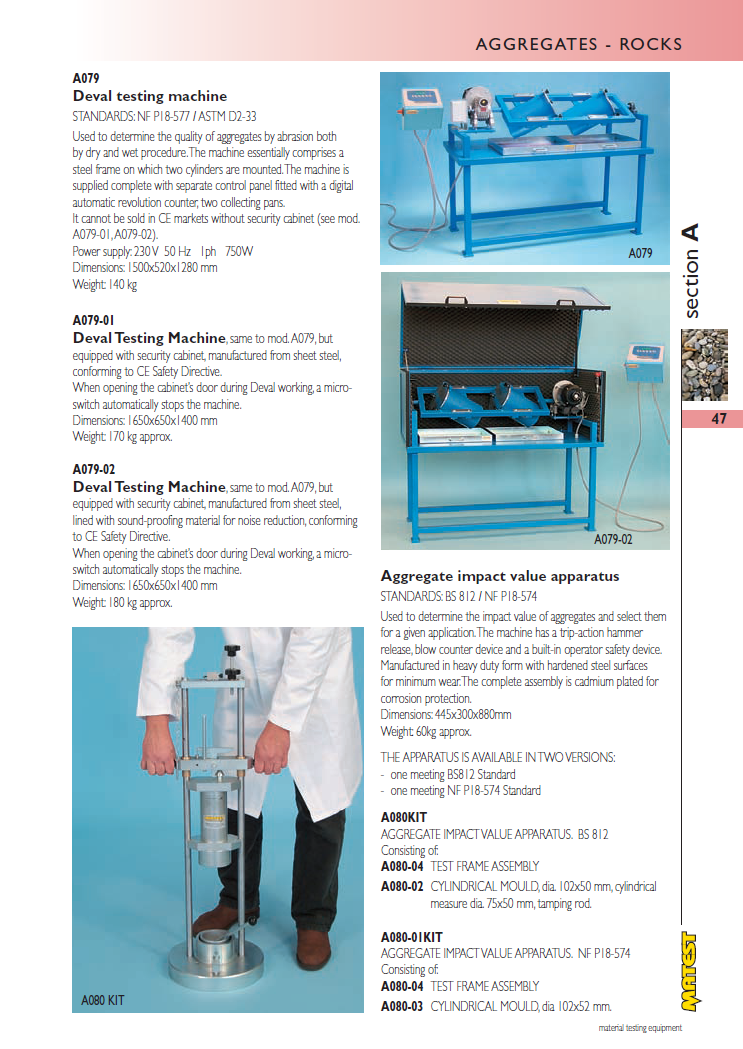 Matest laboriseadmete tootekataloog, lk 47