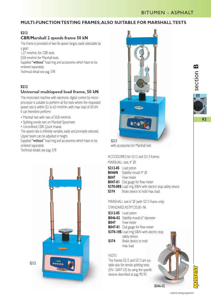 Matest laboriseadmete tootekataloog, lk 93