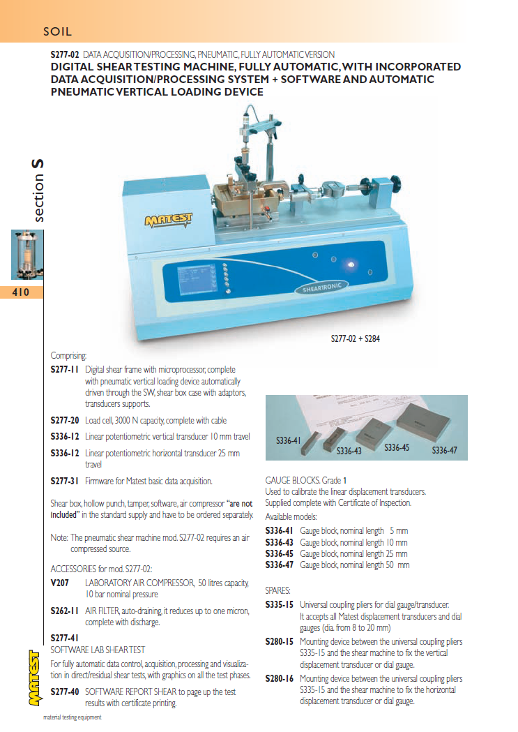 Matest laboriseadmete tootekataloog, lk 410